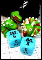 Dice : Dice - Game Dice - Dino Dice - Dark Ages